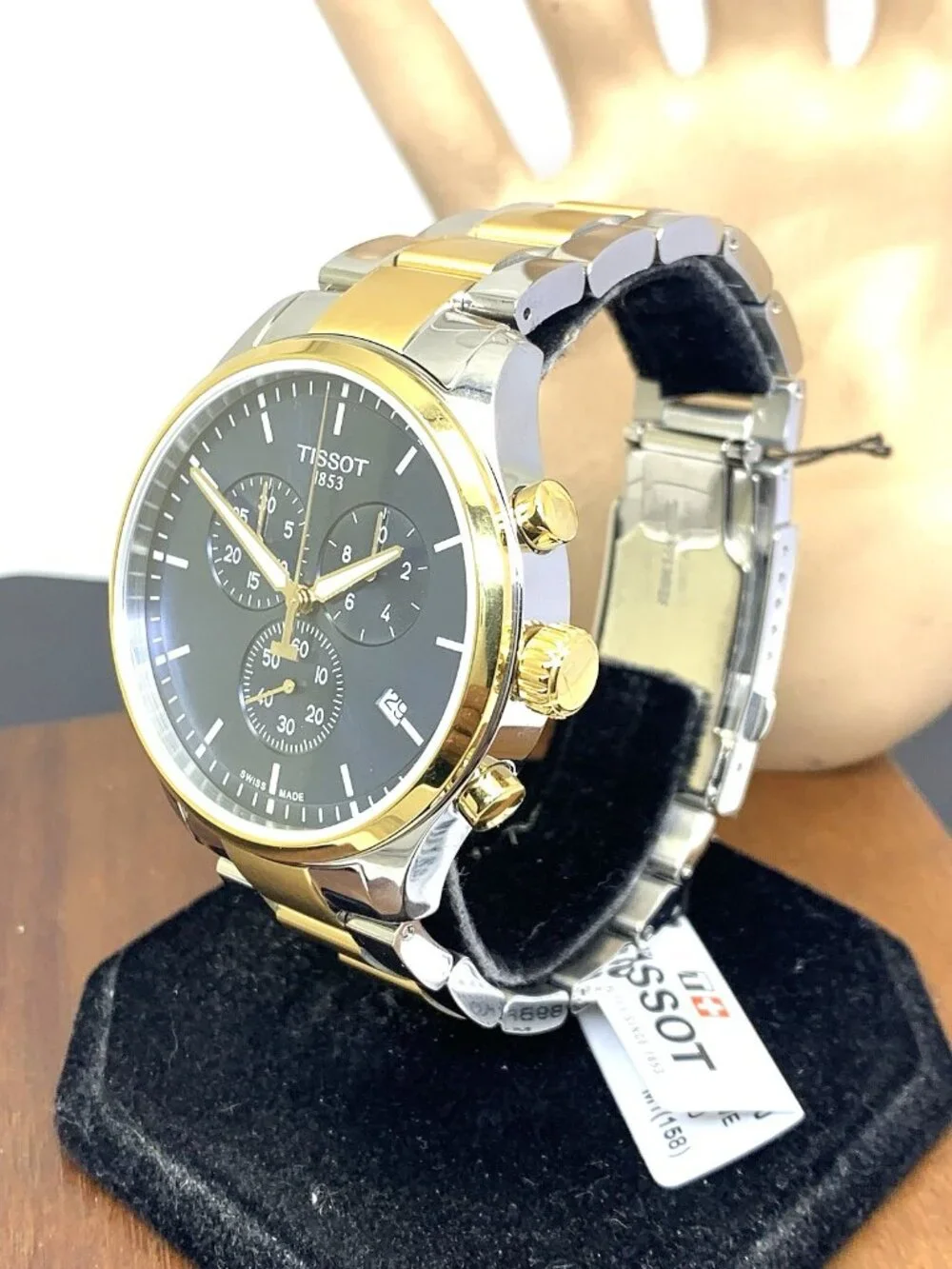 Tissot Men's Watch Chrono XL Swiss Quartz Chronograph Two Tone T1166172204100